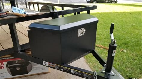 harbor freight steel trailer tongue box coupon|trailer tongue box tractor supply.